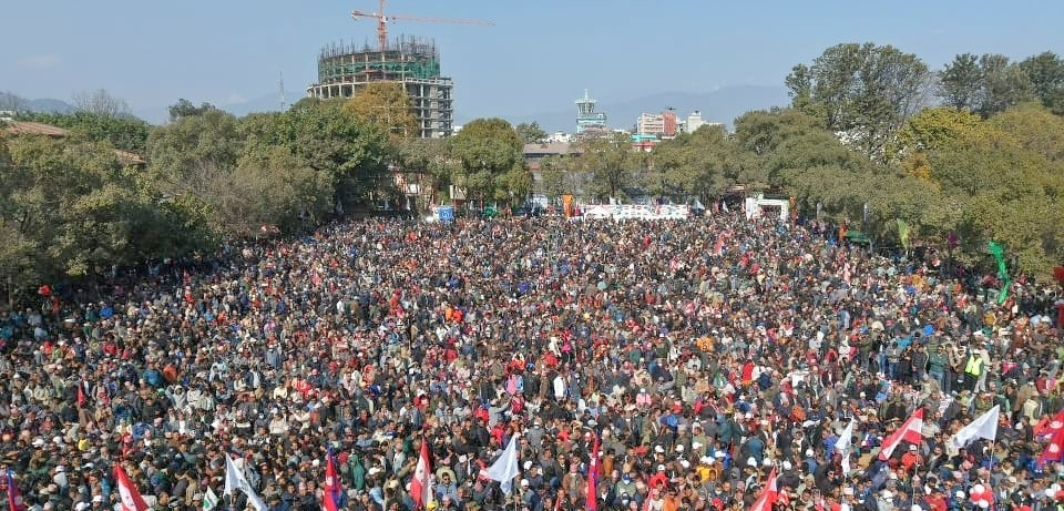 ८८ वर्षीय खड्काद्वारा कांग्रेस बन्दसत्रको अध्यक्षता