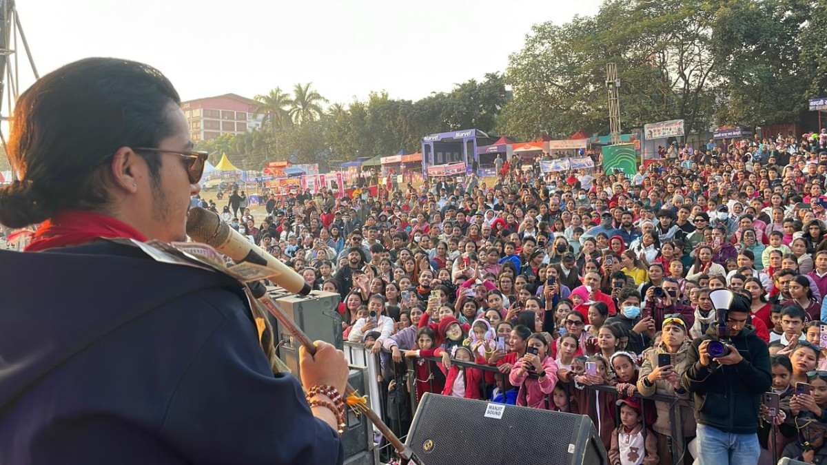 एकैदिन १५ हजार दर्शकद्वारा गैँडाकोट महोत्सव अवलोकन