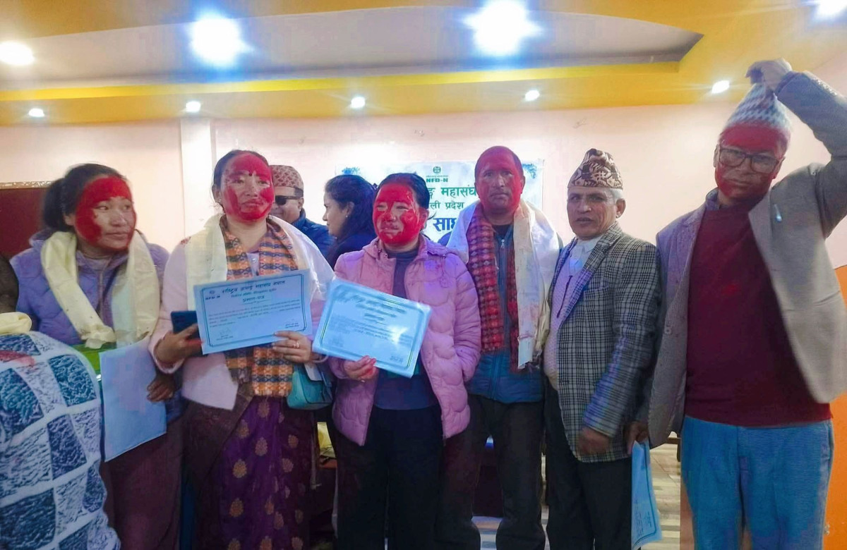 राष्ट्रिय अपाङ् महासङ्घ कर्णाली प्रदेश अध्यक्षमा धिताल