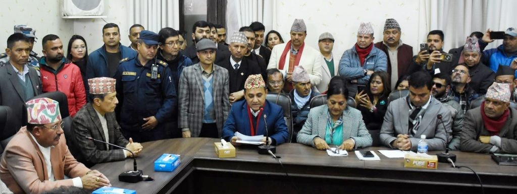 आयोगलाई विश्वप्रकाशले भने : विधान कार्यान्वयन गर्न विशेष महाधिवेशन गर्‍यौँ