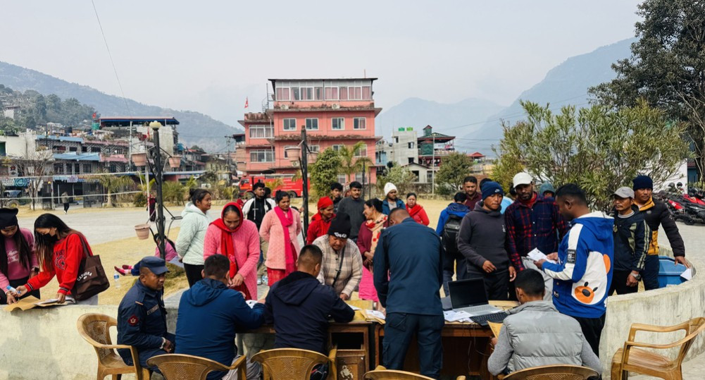 लमजुङमा दुईपटक म्याद थपेर निर्वाचन प्रहरी भर्ना