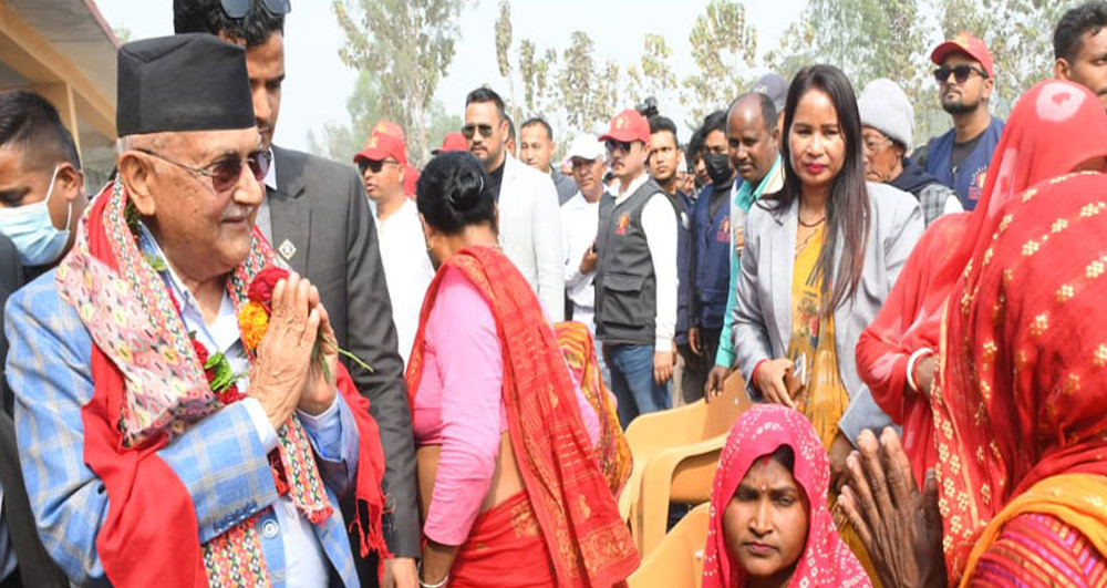 ओली भन्छन्- सामाजिक सुरक्षा भत्ता ४ हजार पुर्‍याएँ, अब घरघरमा पाइपबाटै ग्यास आउँछ