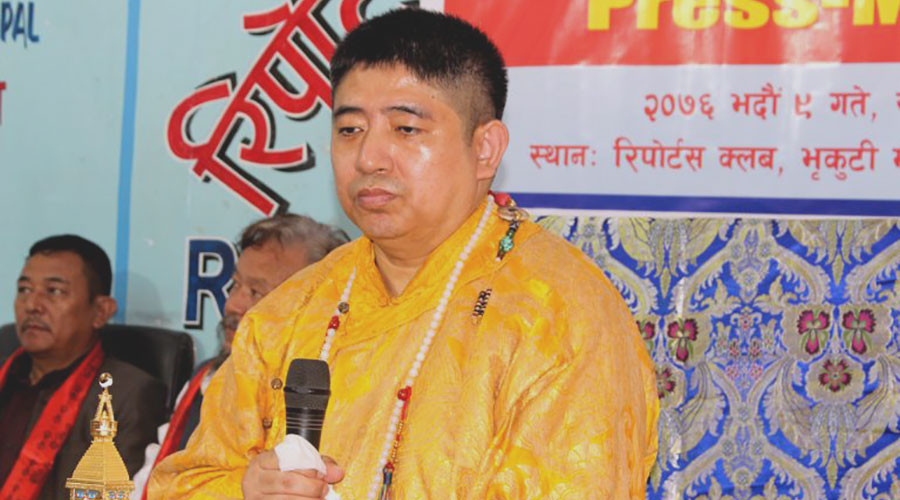 चिनिया लामाबाट भूपति बज्रलाई पदमुक्त गर्ने निर्णय आयोगबाट बदर