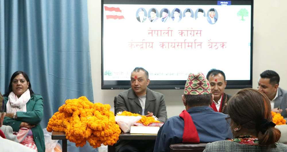 कांग्रेसले आज काठमाडौं उपत्यकाका ६ स्थानमा चुनावी सभा गर्दै