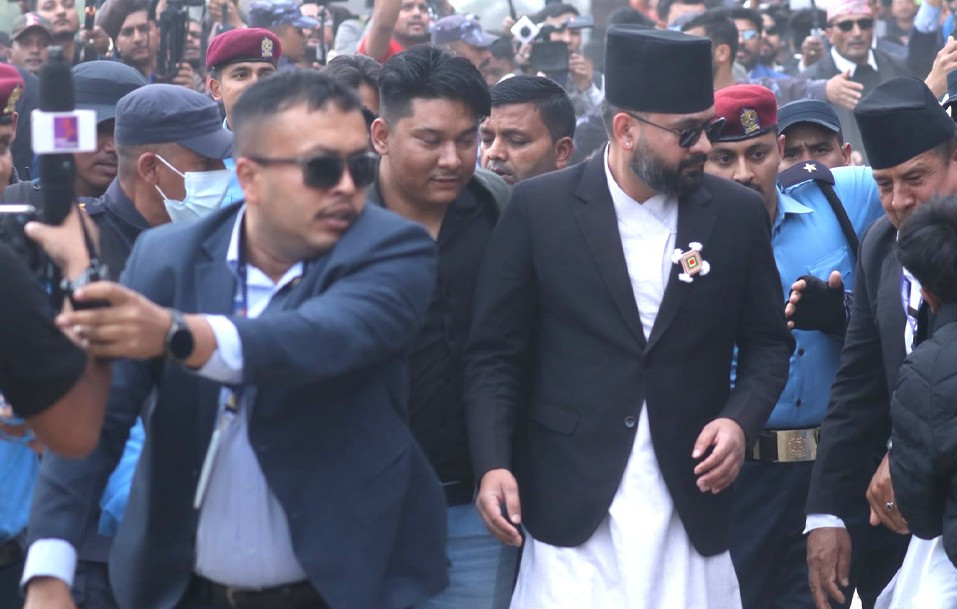 के हाे बालेनले शपथ लिँदा लगाएकाे ‘सिलाम साक्मा’ ?