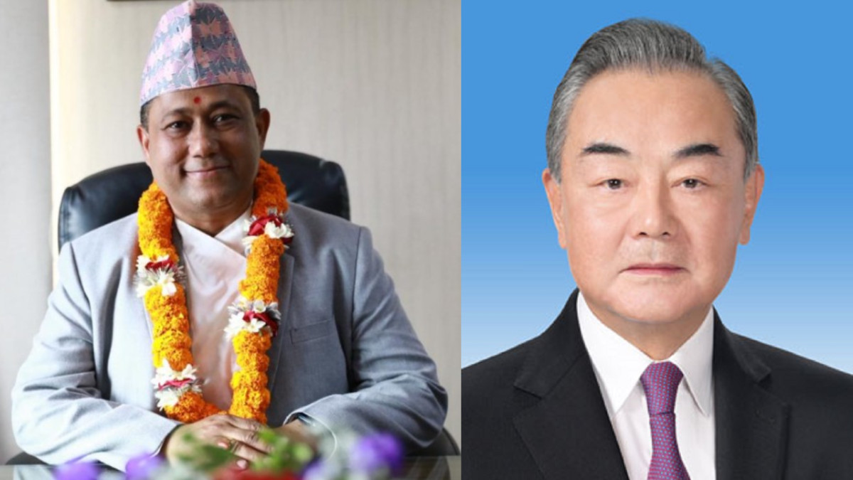 चिनियाँ परराष्ट्रमन्त्रीद्वारा मन्त्री खनाललाई बधाई, द्विपक्षीय सम्बन्ध सुदृढ बनाउने प्रतिबद्धता