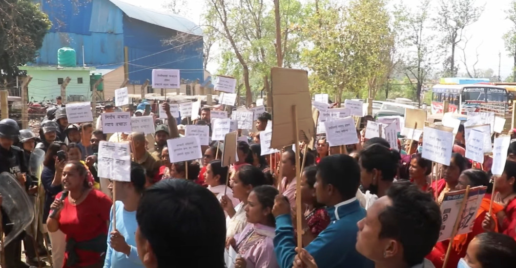 इनिसा मृत्यु प्रकरण: ३ नाबालकका आफन्त आन्दोलनमा