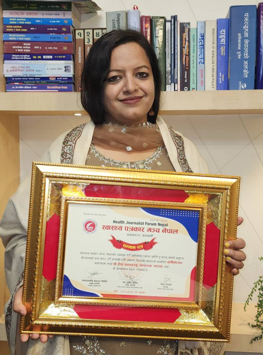 प्रधानमन्त्री बालेन शाहको प्रेस तथा अनुसन्धान विज्ञमा दिपा दाहाल नियुक्त