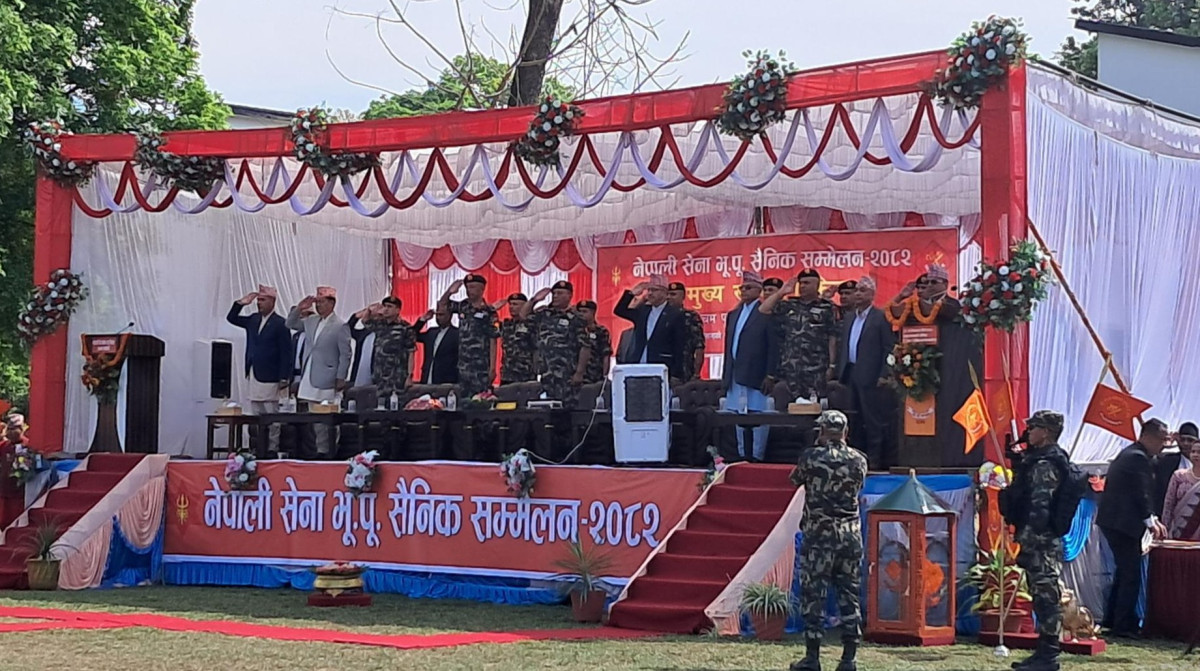 नेपाली सेना सम्मानित संस्थाका रूपमा स्थापित भएको छ : प्रधान सेनापति