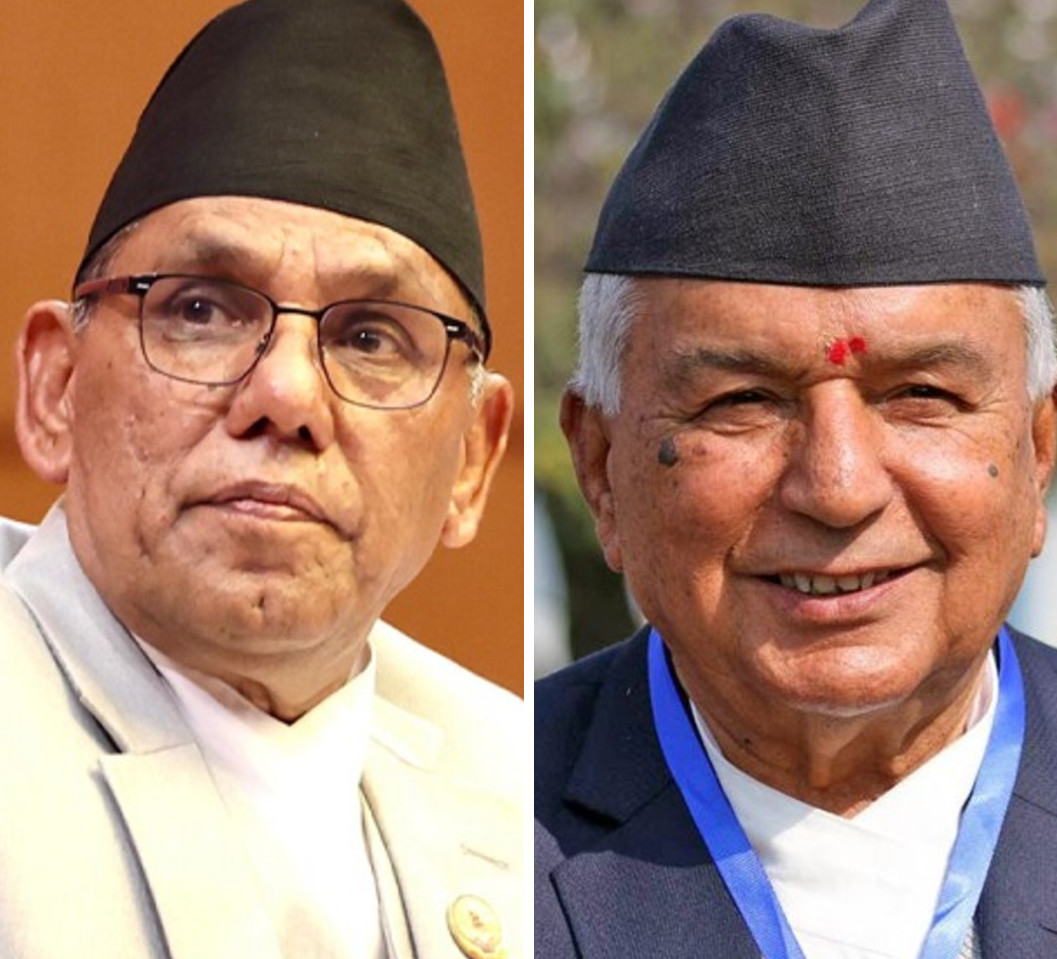 राष्ट्रपति पौडेलसँग राष्ट्रियसभा अध्यक्ष दाहालको भेट