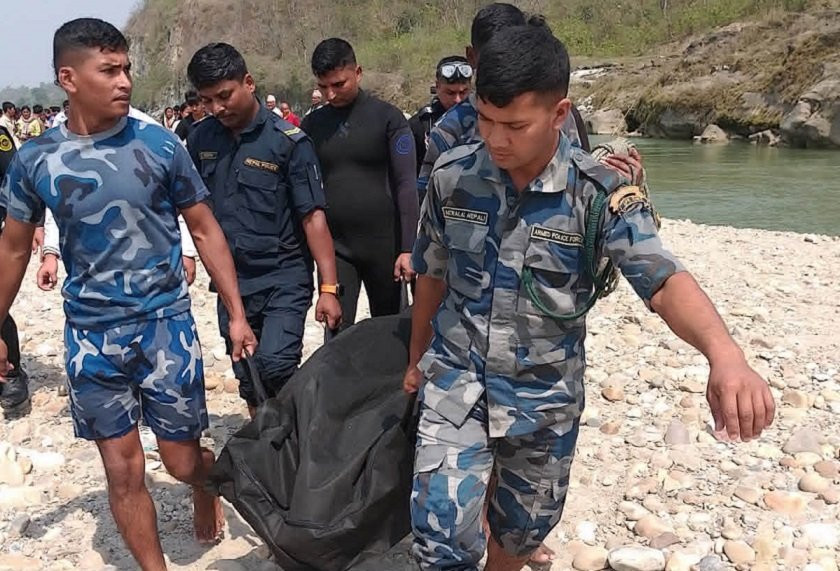 पौडी खेल्ने क्रममा बेपत्ता युवक शव फेला