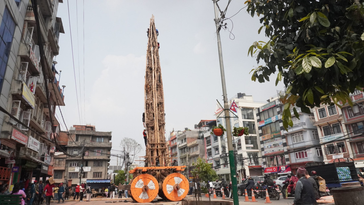 रातो मच्छिन्द्रनाथको रथारोहण शनिबार