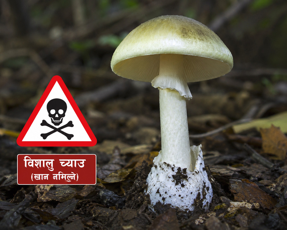 बिषालु च्याउ खाँदा इच्छाकामनामा एक जनाको मृत्यु,दुई गम्भीर