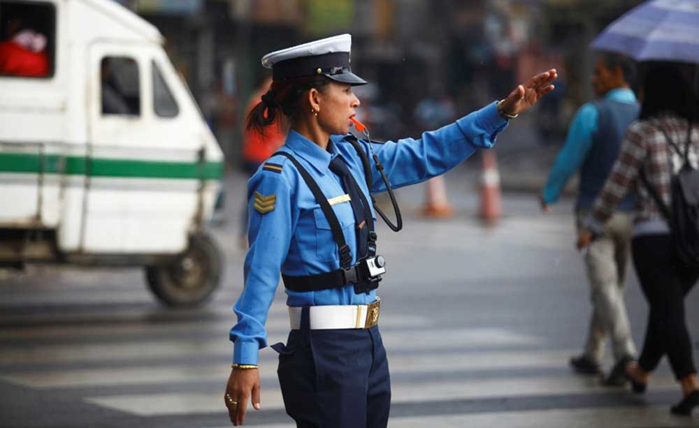ट्राफिक प्रहरीको अनलाइन भुक्तानी प्रणाली अवरुद्ध हुने