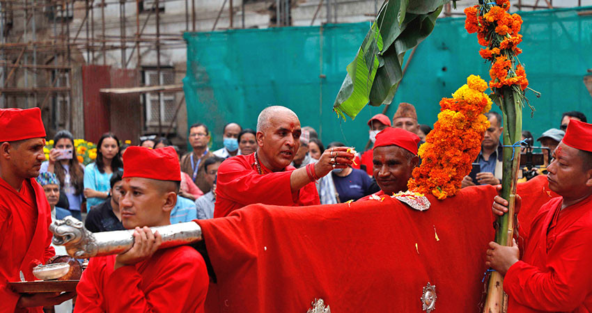 आज आश्विन शुक्ल सप्तमीः फूलपाती भित्र्याइँदै